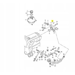 Connector on the head Linde 39x BXT beq beu bjc
