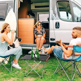 Folding camping table 40 5x68x40 5cm