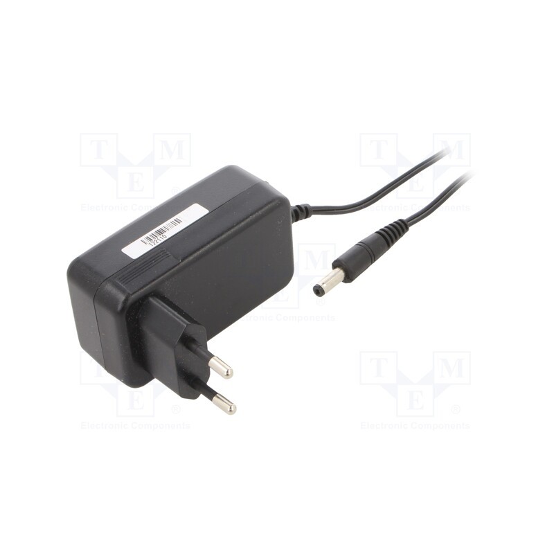 1 pcs x POS - POSC12200A-H-1748 - Power supply: switched-mode, plug, 12VDC, 2A, 24W, Plug: EU, 86.2%