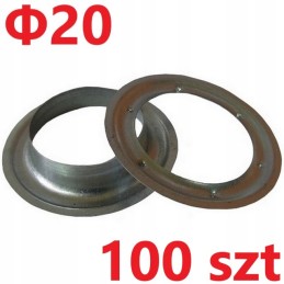 Mesh diameter 20, round, galvanized tarpaulins, 100 pcs