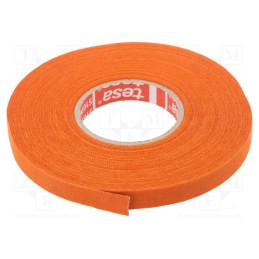 1 pcs x TESA - 51036-00614-00 - Tape: textile, W: 9mm, L: 25m, Thk: 260um, Automotive, acrylic, orange
