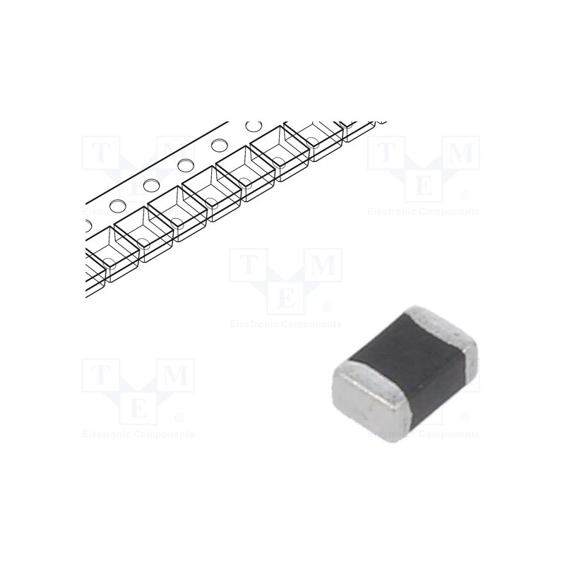 10 pcs x EPCOS - B57421V2103J062 - NTC thermistor, 10kΩ, -55÷125°C, 210mW, ±5%, SMD, 4000K, 0805