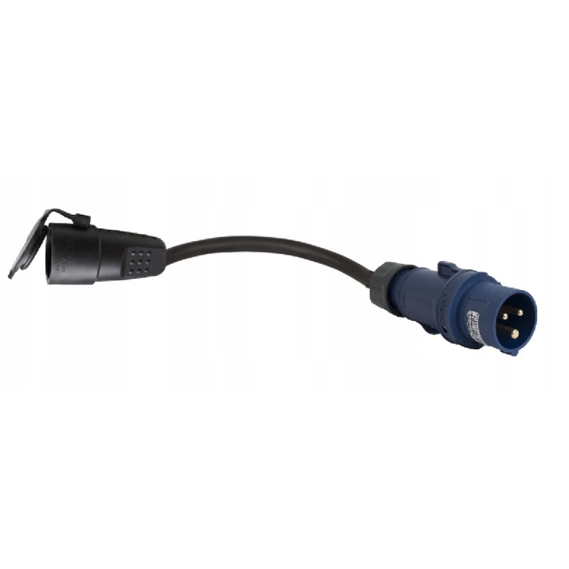 Camping adapter 16a to 230v g socket