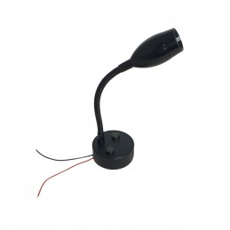 LED wall lamp 12v 24v interior gooseneck camper trailer black usb