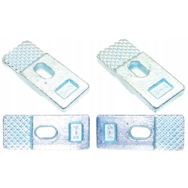 Steel trailer frame mounting bracket