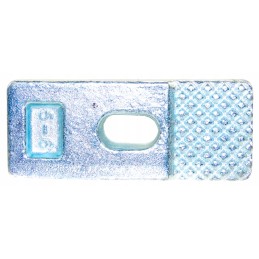 Steel trailer frame mounting bracket