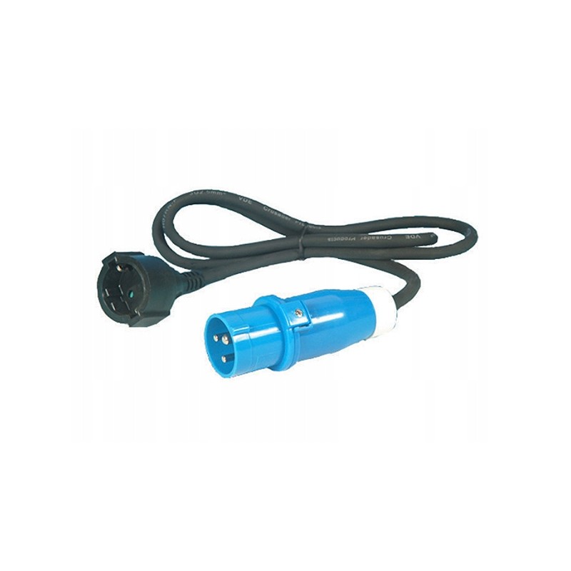 Cee adapter 230v 16a 150cm camper van