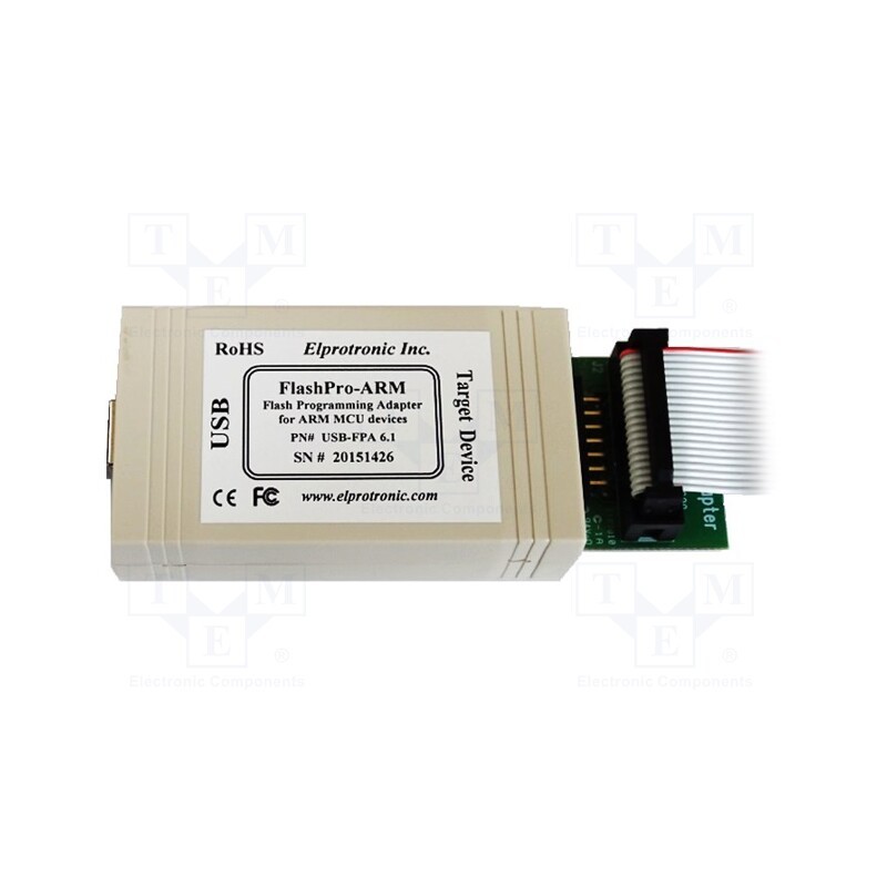 1 pcs x ELPROTRONIC - GANGPRO-ARM-1V - Programmer: microcontrollers, USB, 14pin,USB B