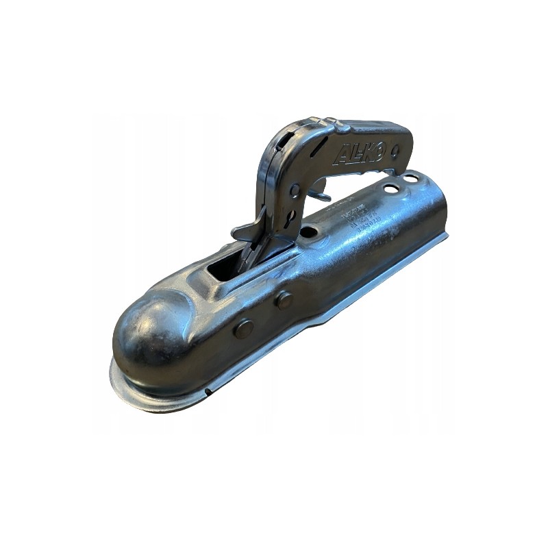 Ball hitch 750kg, 60mm aluminum tube, round, strong