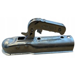 Ball hitch 750kg, 60mm aluminum tube, round, strong