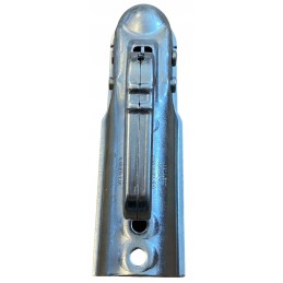 Ball hitch 750kg, 60mm aluminum tube, round, strong