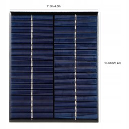 Charging solar panel 17cm