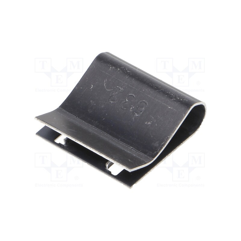 1 pcs x ALUTRONIC - CK632/SE - Clamping part for transistors, SOT32,TO126, 22K/W, L: 20.1mm