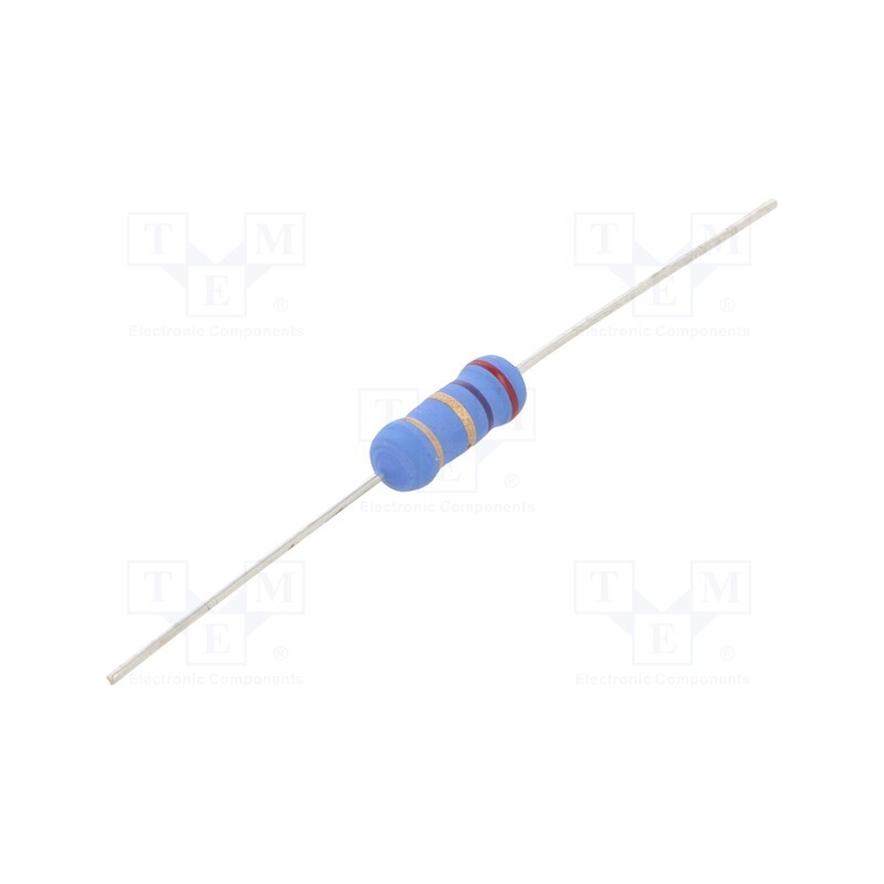 10 pcs x TE Connectivity - 4-1625890-0 - Resistor: metal oxide, 2.7Ω, 2W, ±5%, Ø5x12mm, -55÷155°C