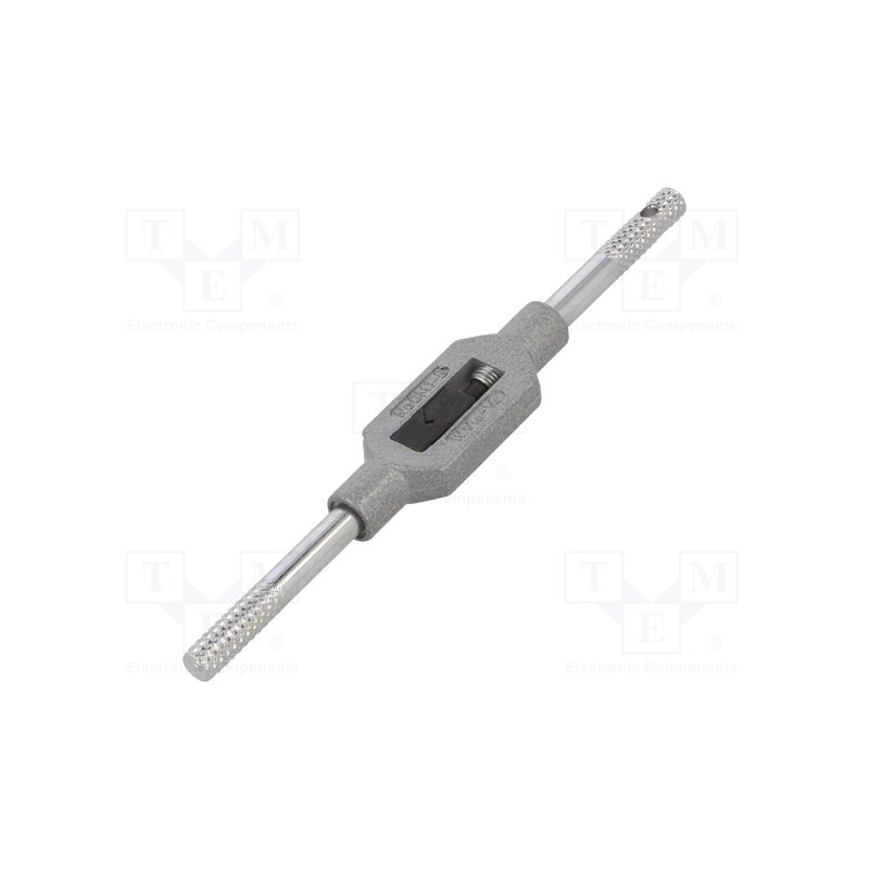 1 pcs x Vu00d6LKEL - 13000 - Tap wrench, cast zinc, Grip capac: 1/16'-1/4',M1-M8, 130mm