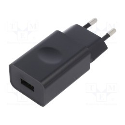 1 pcs x ESPE - PRO0505W2E-USB - Power supply: switched-mode, plug, 5VDC, 1A, 5W, Plug: EU, Out: USB