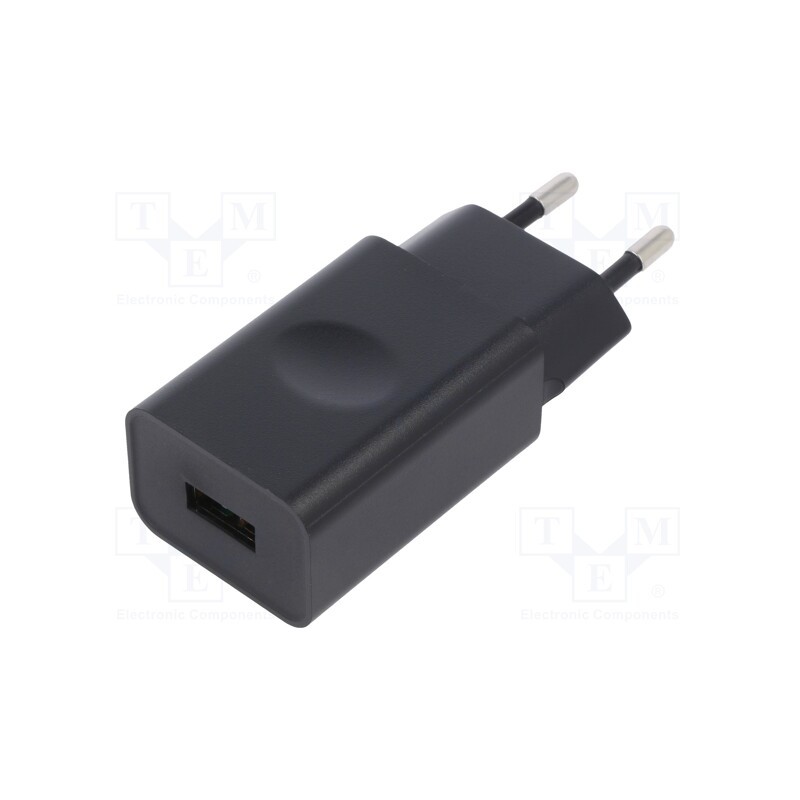 1 pcs x ESPE - PRO0505W2E-USB - Power supply: switched-mode, plug, 5VDC, 1A, 5W, Plug: EU, Out: USB