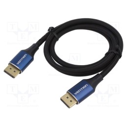 1 pcs x VENTION - HCELF - Cable, DisplayPort 1.4, DisplayPort plug,both sides, PVC, Len: 1m
