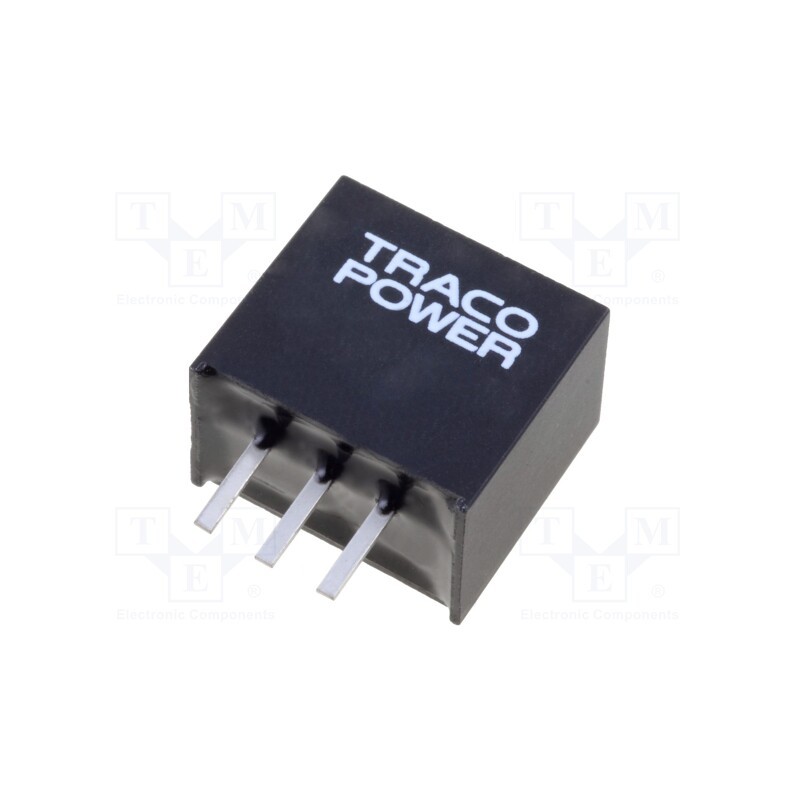 1 pcs x TRACO POWER - TSR 0.5-2450 - Converter: DC/DC, Uin: 6.5÷32V, Uout: 5VDC, Iout: 500mA, SIP3, 330kHz
