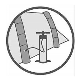 Berger Touring Easy Air XL inflatable vestibule for vans 240-290 cm