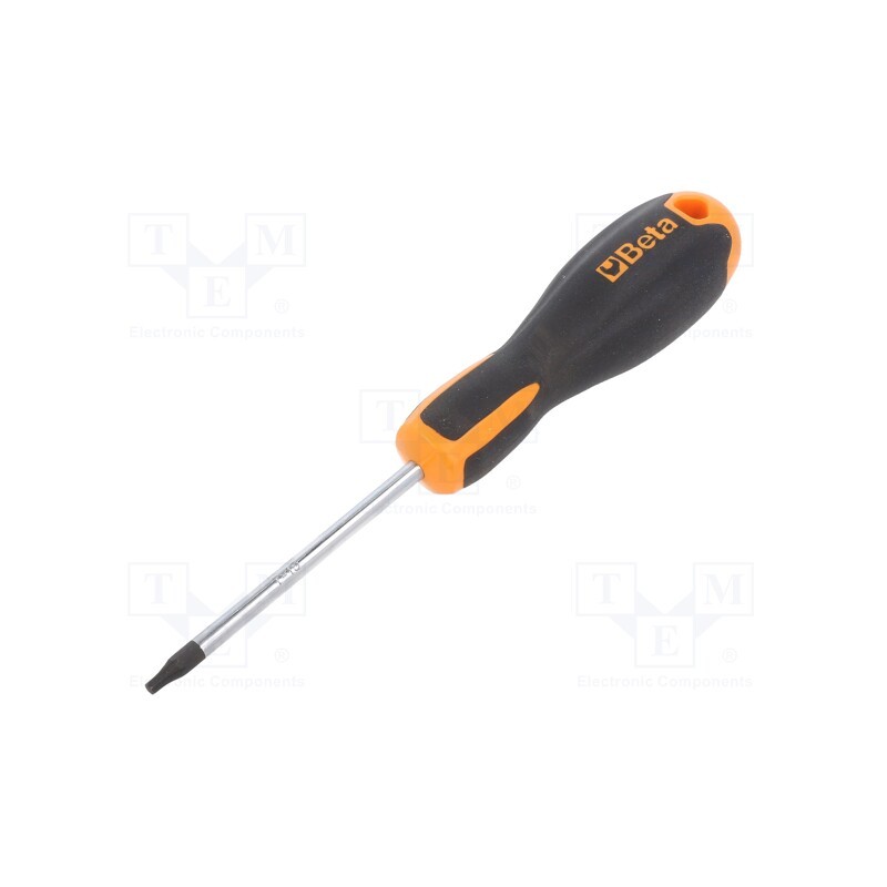 1 pcs x BETA - 12071015 - Screwdriver, Torx®, TX15, EVOX, Blade length: 80mm