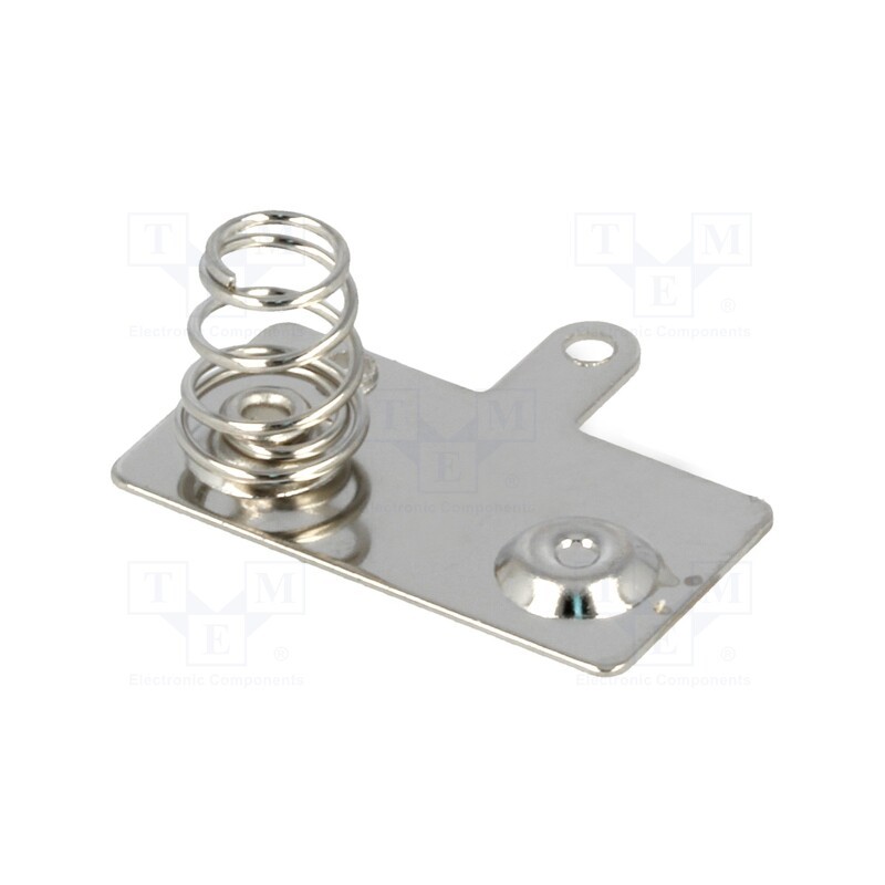 1 pcs x KEYSTONE - 5210 - Button-like/spring contact(left), AA,R6, Batt.no: 2, soldered