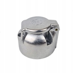 7 pin socket for a round aluminum trailer hitch