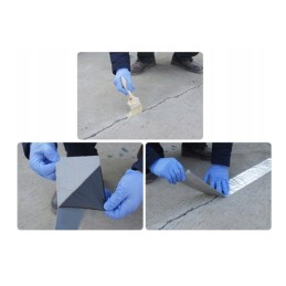 Strong butyl repair adhesive tape that seals under water and is waterproof