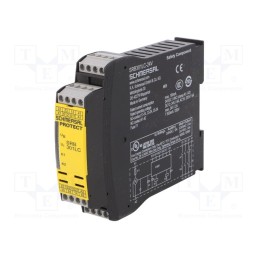 1 pcs x SCHMERSAL - SRB301LC 24VAC/DC - Module: safety relay, SRB 301LC, 24VAC, 24VDC, -25÷45°C, IP20