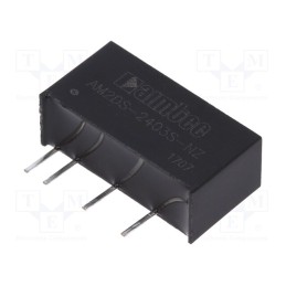 1 pcs x AIMTEC - AM2DS-2403S-NZ - Converter: DC/DC, 2W, Uin: 21.6÷26.4V, Uout: 3.3VDC, Iout: 400mA