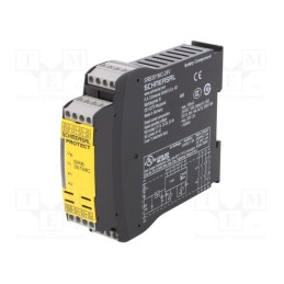 1 pcs x SCHMERSAL - SRB301MC-24V - Module: safety relay, SRB 301MC, 24VAC, 24VDC, -25÷60°C, IP20