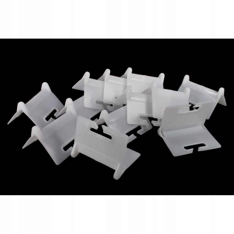 Belt protector, white corner, 130mm wide, shoulder length