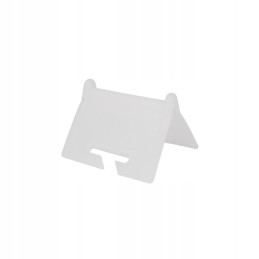 Belt protector, white corner, 130mm wide, shoulder length