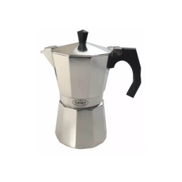 camp4 300 ml silver coffee maker for a camper