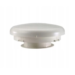 Roof vent, camper trailer, 110mm, white