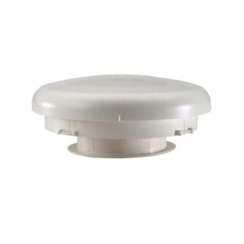Roof vent, camper trailer, 110mm, white