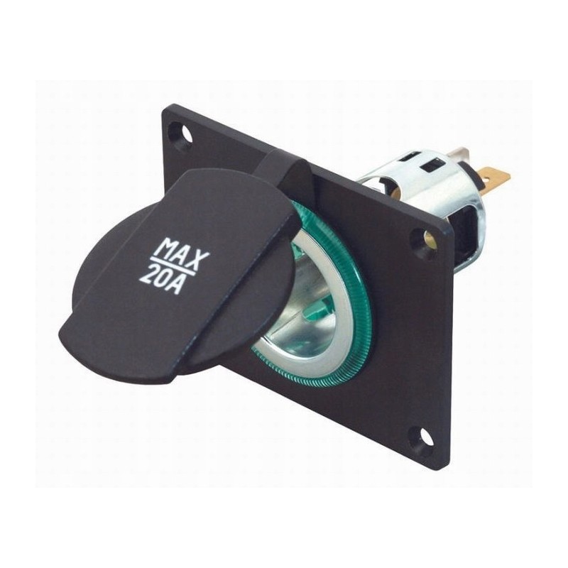 Cigarette lighter socket power supply 12-24 V favo