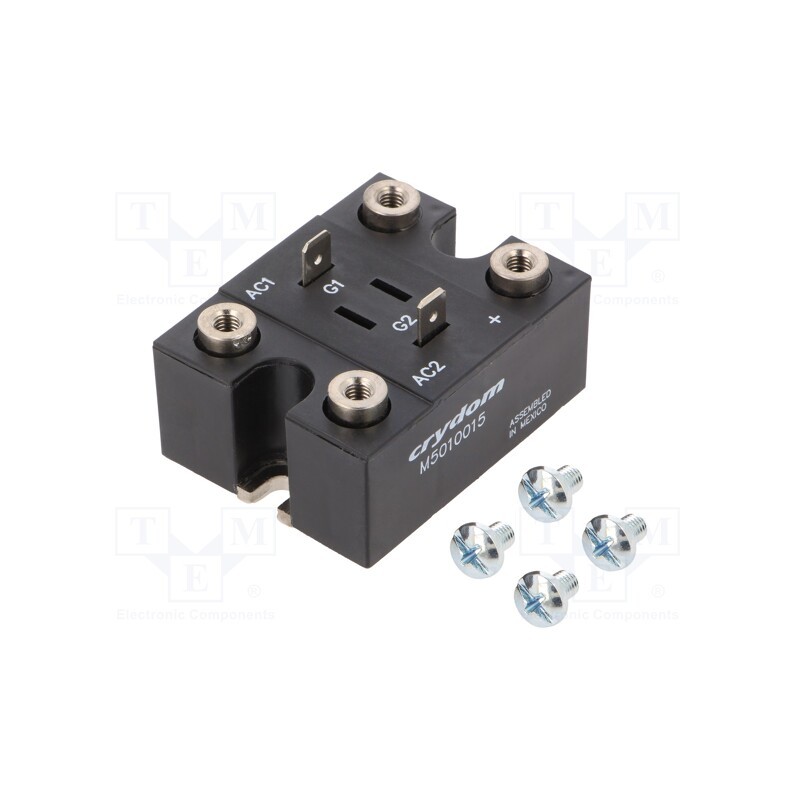 1 pcs x SENSATA / CRYDOM - M5010015 - Bridge rectifier: half-controlled, Urmax: 1.2kV, If: 100A, screw