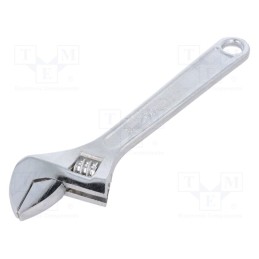 1 pcs x PG TOOLS - PGT210 - Wrench, adjustable, 200mm, Max jaw capacity: 25mm