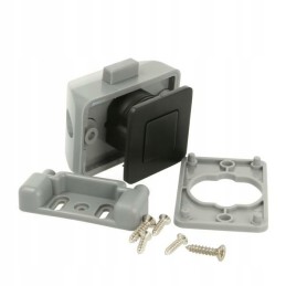 A push-in lock for the cabinets of a camper, a yacht, a camping site