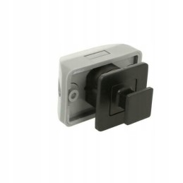 A push-in lock for the cabinets of a camper, a yacht, a camping site