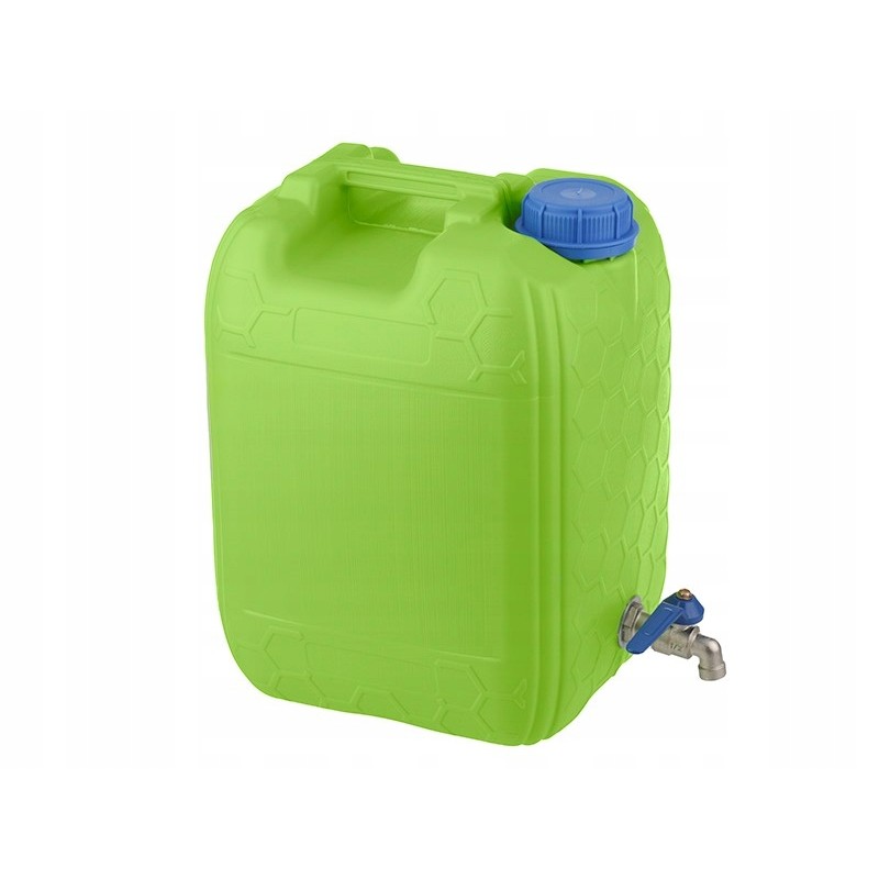 Solid water container with tap, 10 liters