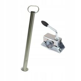 Universal fixed trailer support 60 cm with clamp