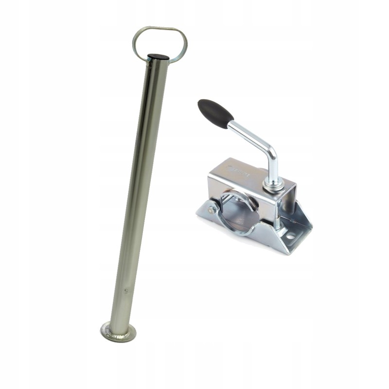 Universal fixed trailer support 60 cm with clamp