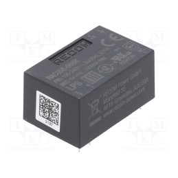 1 pcs x RECOM - RAC05E-05SK - Converter: AC/DC, 5W, 90÷264VAC, Usup: 130÷370VDC, Uout: 5VDC, 74%