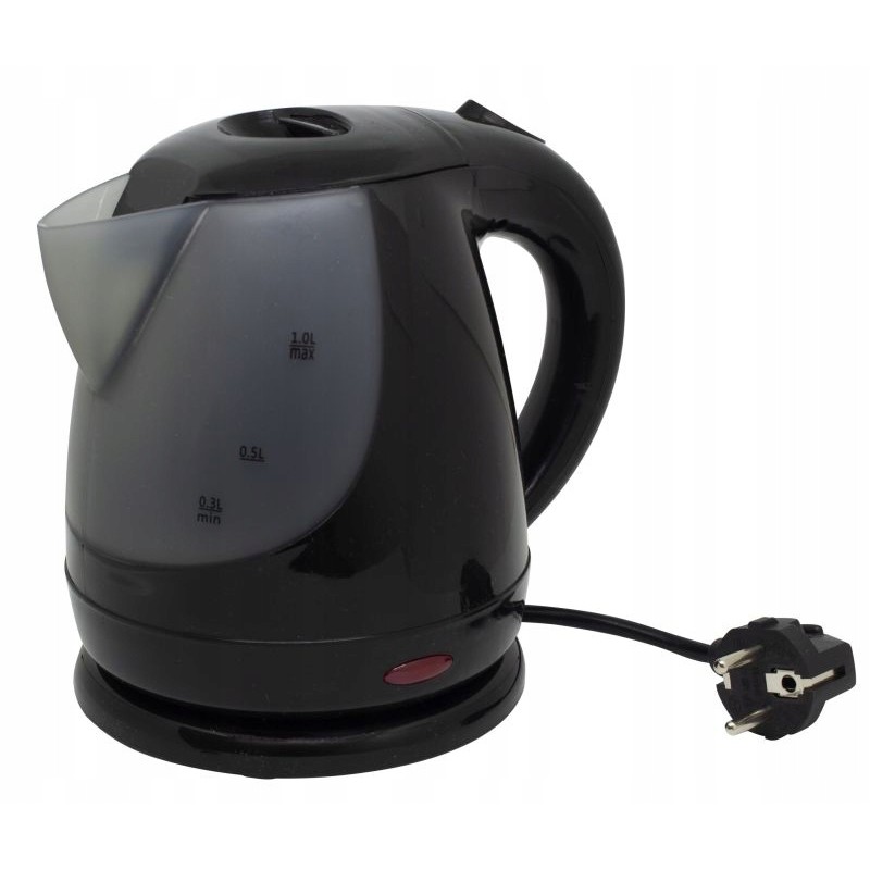 Tourist electric kettle water cooker 1 l 230 v eurotrail