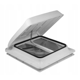 Turbo vent premium white roof window 40 x 40 cm