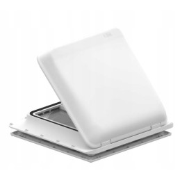 Turbo vent premium white roof window 40 x 40 cm
