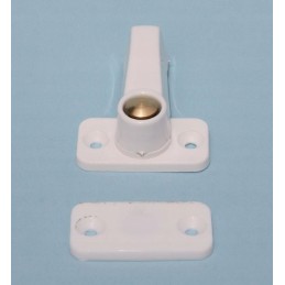 Closing and locking the camper door