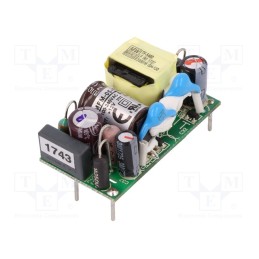 1 pcs x MEAN WELL - MFM-05-12 - Converter: AC/DC, 5W, 80÷264VAC, 12VDC, Iout: 420mA, OUT: 1, 80%, PCB